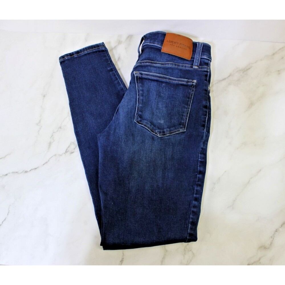 Lucky Brand Jeans Women's Sweet Boot Cut Denim Size 8/29 Relaxed Mid Rise
